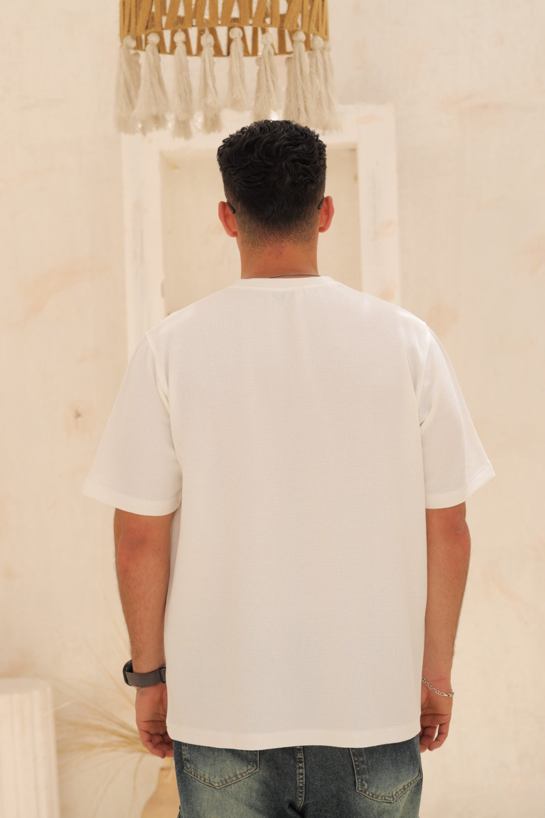 Round T-shirt - White