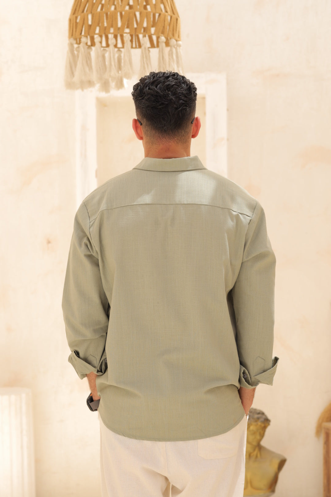 Linen Shirt - Mint